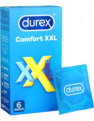 Profilattico Durex Comfort Xxl 6 Pezzi