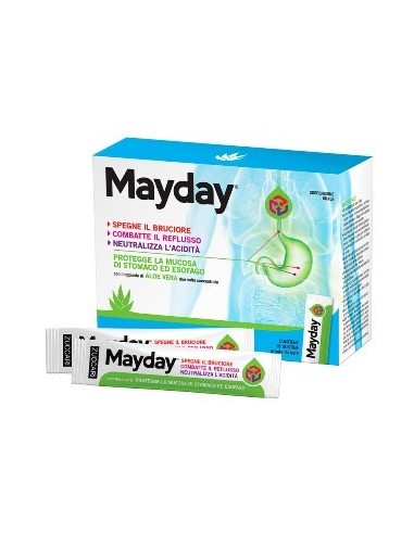 Mayday Sospensione Per Uso Orale Alla Menta 18 Stick 10 Ml