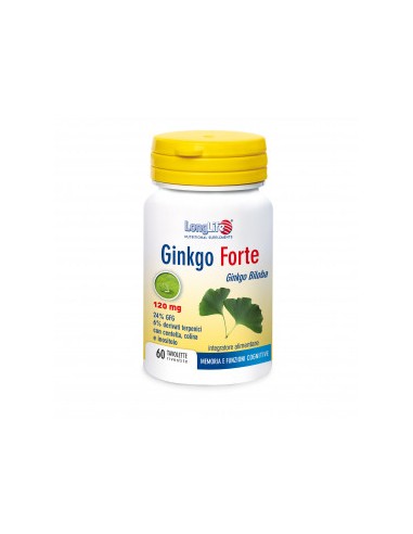 Longlife Ginkgo Forte 60 Tavolette