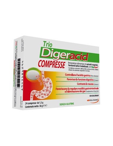 Trio Digeracid 24 Compresse