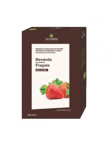 Dieta Zero Bevanda alla Fragola - 4 buste