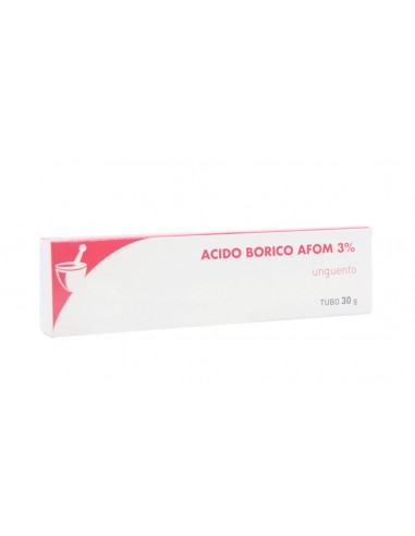 Acido Borico (afom)*unguento Dermatologico 30 G 3%