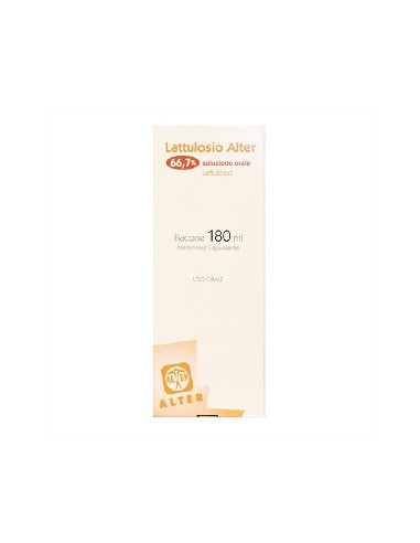 Lattulosio (alter)*sciroppo 180 Ml 66,7% Flacone