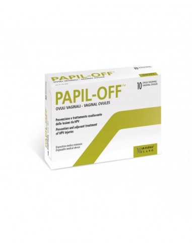 Papil-off Ovuli Vaginali 10 Pezzi