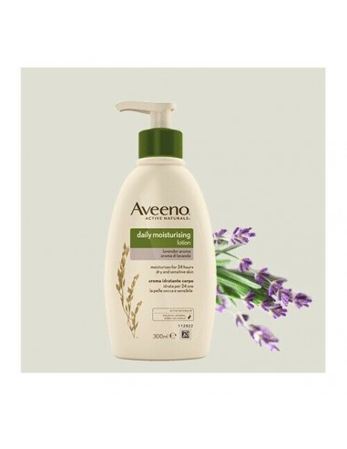 Aveeno Pn Crema Idratante Corpo Lavanda 300 Ml