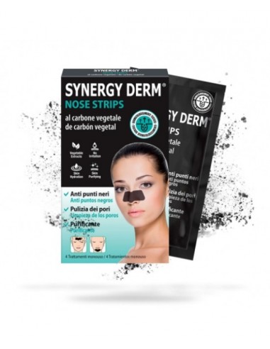 Synergy Derm Nose Strips 4 Trattamenti Monouso
