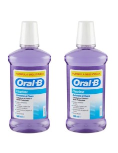 Oralb Collutorio Fluorinse Bipacco 2x500 Ml
