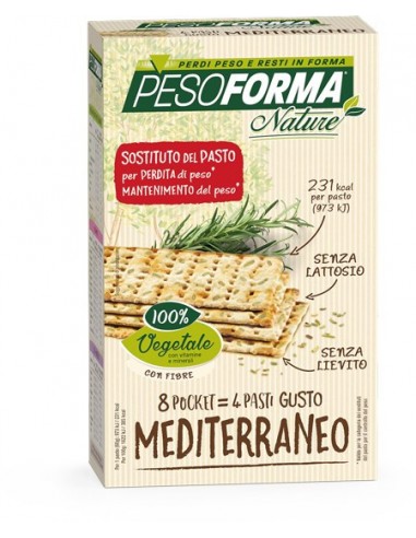 Pesoforma Nature Cracker gusto mediterraneo - 8 pocket