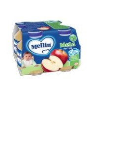 Mellin Nettare Mela 125 Ml 4 Pezzi