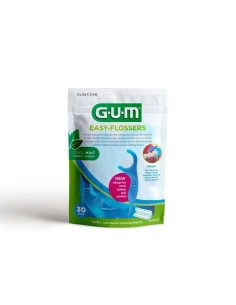 Gum Easy Flossers Forcella 30 Pezzi New