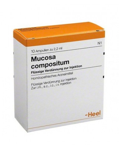 Heel Mucosa Compositum 10 Fiale Da 2,2 Ml L'una