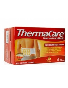 Fascia Autoriscaldante A Calore Terapeutico Thermacare Schiena 4 Pezzi