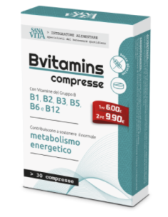 Sanavita B-vitamins 30 Compresse