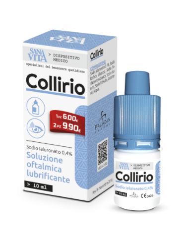 Sanavita Collirio 0,4% Acido Ialuronico