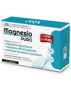 Sanavita Magnesio Puro 60 Compresse