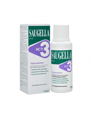 Saugella Acti3 Taglio Prezzo 250 Ml