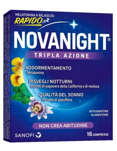 Novanight 16 Compresse Rilascio Rapido