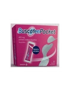 Buscofenpocket*orale Polv 10 Bust 400 Mg