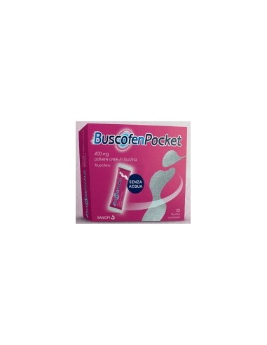 Buscofenpocket*orale Polv 10 Bust 400 Mg