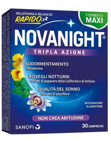 Novanight 30 Compresse Rilascio Rapido