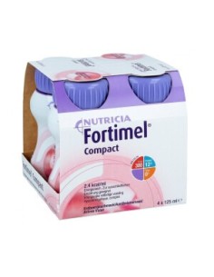 Fortimel Compact Protein Fragola 4 X 125 Ml