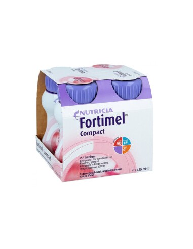 Fortimel Compact Protein Fragola 4 X 125 Ml