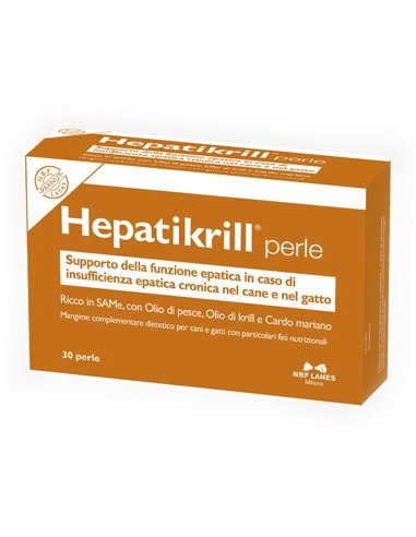 Hepatikrill Cani E Gatti Blister 30 Perle