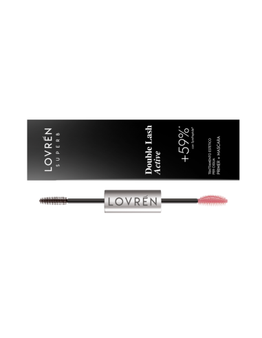 Lovren Superb Double Lash Active Trattamento Primer 4,5ml +mascara + 5 Ml