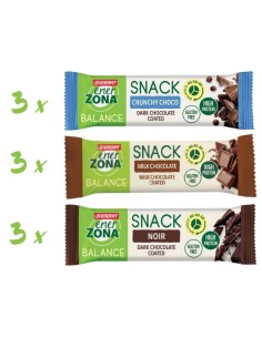 Promo Pack Enerzona Balance 9 Snack al cioccolato