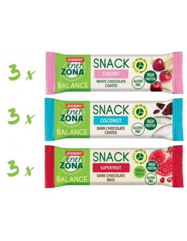 Promo Pack Enerzona Balance 9 Snack alla frutta