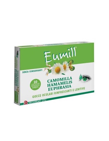 Eumill Gocce Oculari 10 Flaconcini Monodose 0,5 Ml