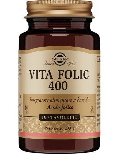 Vita Folic 400 100 Tavolette