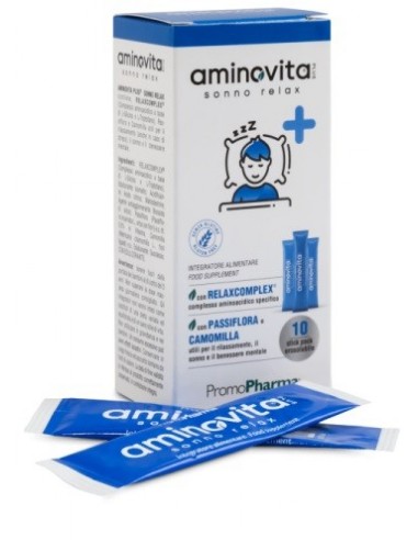 Aminovita Plus Sonno Relax 10 Stick Pack X 2 G