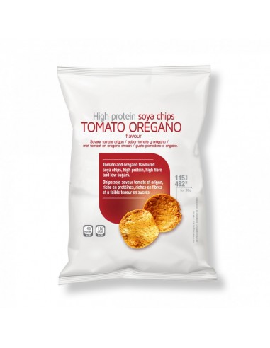 Dieta Zero Patatine gusto Pomodoro e Origano High Protein Soya Chips