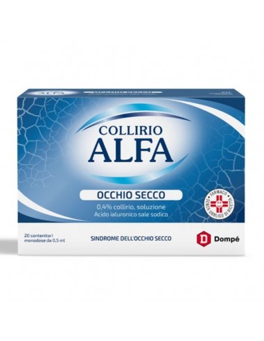 Collirio Alfa Occhio Secco 20 Flaconcini