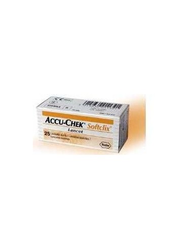 Lancette Pungidito Accu-chek Softclix 25 Pezzi