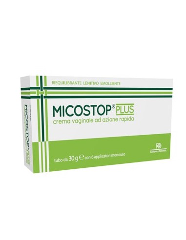 Micostop Plus Crema Vaginale 30 G + 6 Applicatori Monouso