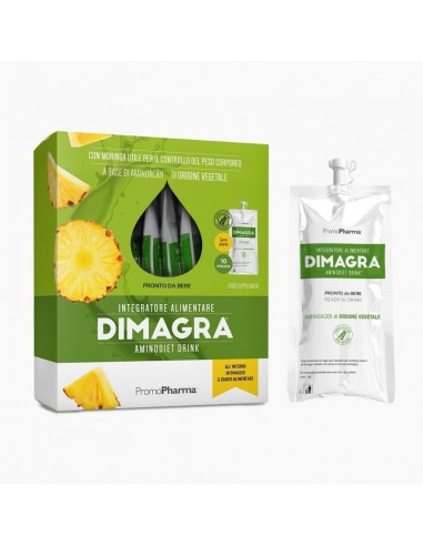 Dimagra Aminodiet Drink Ananas 10 Pouch Da 80 G