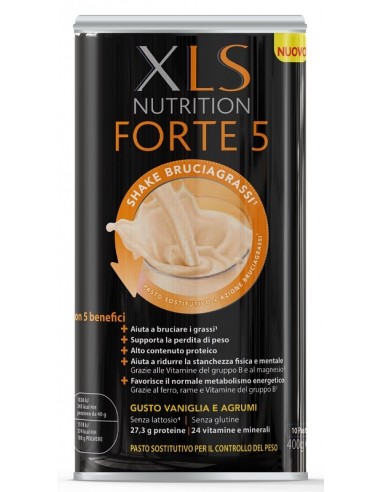 Xls Nutrition Forte 5 Shake Bruciagrassi 400 G