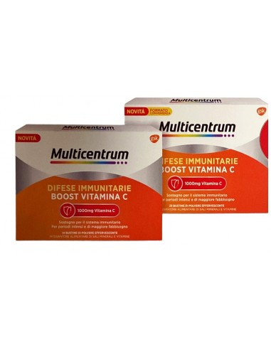 Multicentrum Difese Immunitarie Boost Vitamina C 14 Bustine