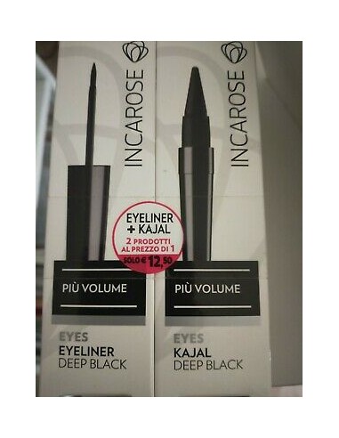 Incarose Eyeliner + Kajal Prezzo Speciale
