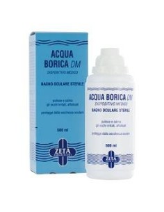 Acqua Borica Per Bagno Oculare Sterile 500 Ml