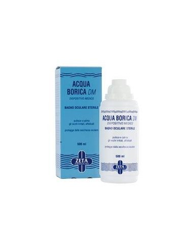 Acqua Borica Per Bagno Oculare Sterile 500 Ml