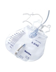 Sacca Di Drenaggio Letto Per Incontinenza 2000ml In Pvc Convalvola Di Non Ritorno E Scarico Sterile Gocciolatoio Filtroad Aria C