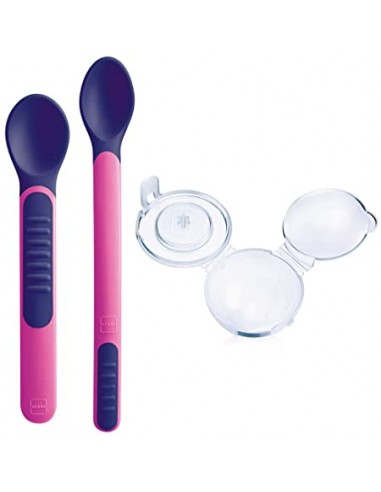 Mam Heat Sensitive Spoons&cover Femmina