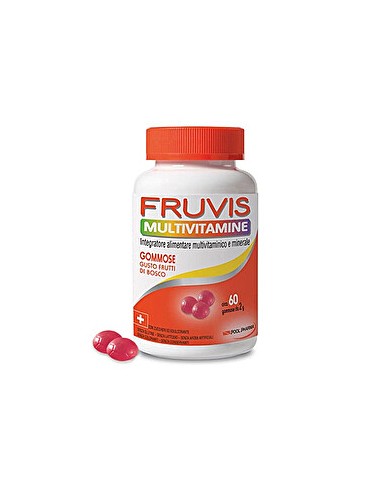 Fruvis Multivitamine Gommose 60 Gelatine Da 2 G