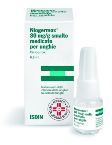 Niogermox*smalto Unghie 6,6 Ml 80 Mg/g