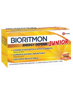 Bioritmon Energy Defend Junior 10 Flaconcini 10 Ml