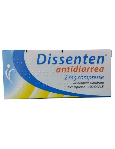 Dissenten Antidiarrea*10 Compresse 2 mg