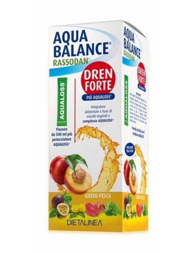 Aqua Balance Rassodan Dren Forte Gusto Pesca 500 Ml Dietalinea+aqualoss